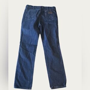 Wrangler Dark Blue Jeans 36 slim fit